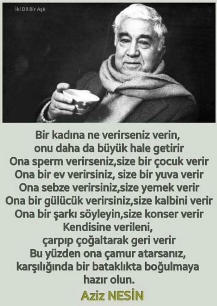 Siz bir kadına/erkeğe ne verip ne aldınız?