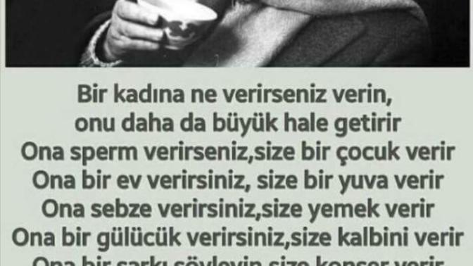 Siz bir kadına/erkeğe ne verip ne aldınız?