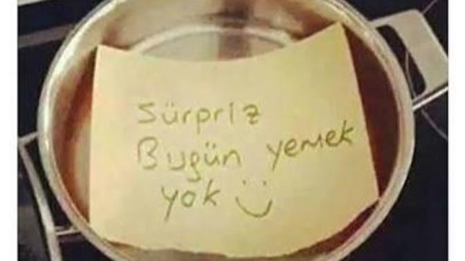 Eşiniz akşam yemek yok cezalısın sen dese ne yaparsınız?