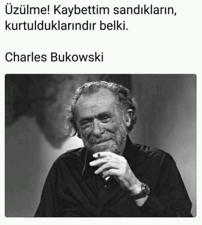 ''Üzülme ! Kaybettim sandıkların, kurtulduklarındır belki''.. Bu söze katılıyor musun ?