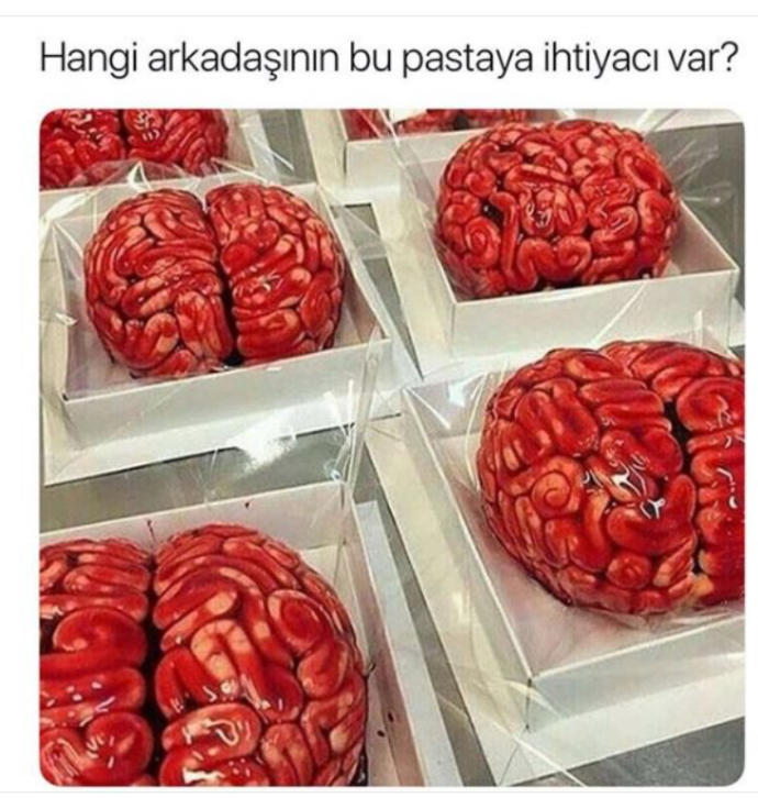 Bu pastaya kimin ihtiyacı var 😀😅 ?