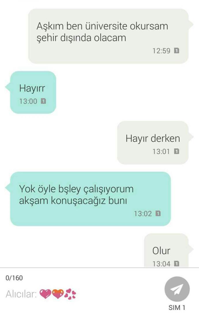 Erkek arkadaşım şehir dışında okumama izin vermiyor ne yapmalıyım??
