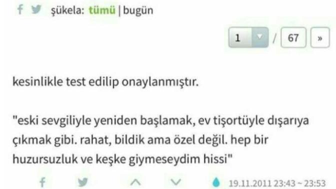 Eski sevgiliyle yeniden başlamak nasıl bir histir?