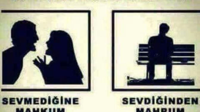 Sevdiğinden ayrı kalmak mı zor, yoksa sevmediğin biriyle yaşamak mı?