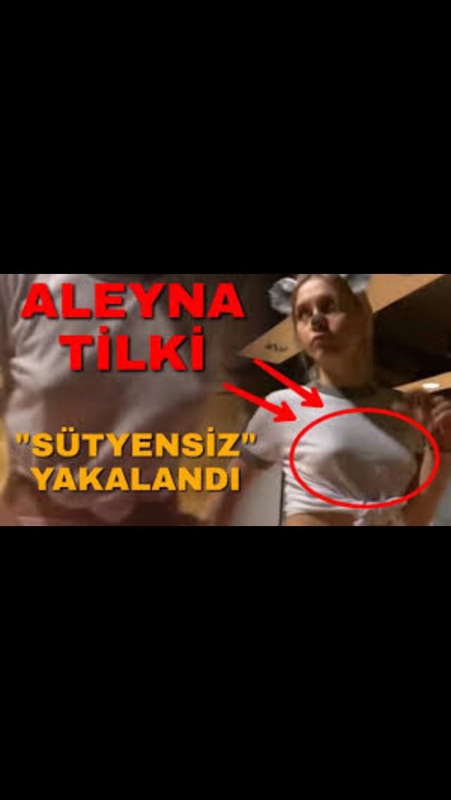 ALEYNA TİLKİ NEDEEN SÜTYEN TAKMIYOR?