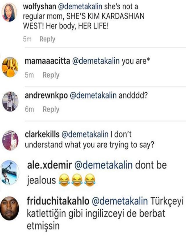 Demet Akalın'ın, Kim Kardashian'a 'annelik' ayarı vermesine ne diyorsunuz?