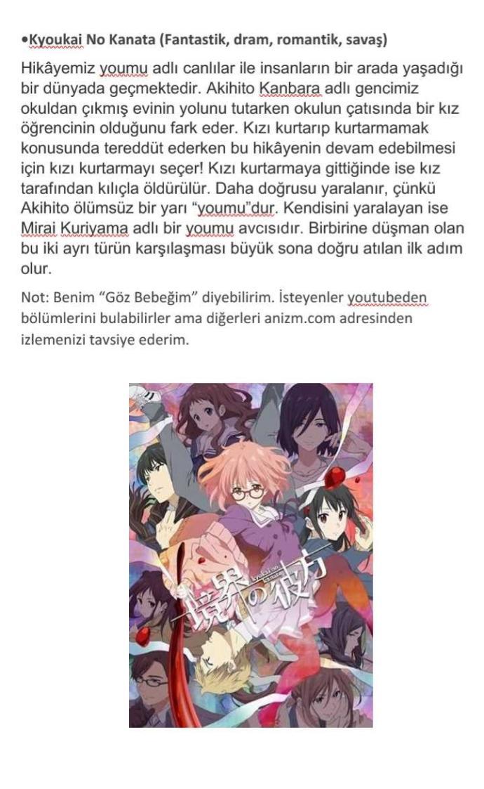 Anime nedir ? Animeye hangisiyle başlamalıyım ??
