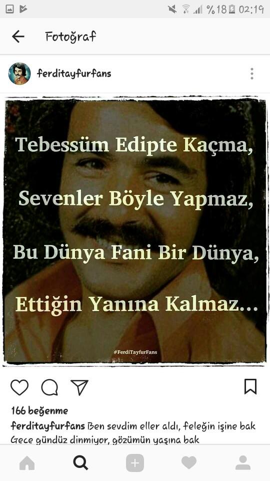 Ferdi baba ne guzel demis sizcede yanlarina kalirmii ne dusunuyorsunuz ??
