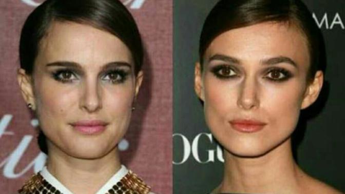 Natalie portman ve keira knightley ı birbirine çok benzetiyorum ya hatta ayırtetmekte zorlanıyorum?