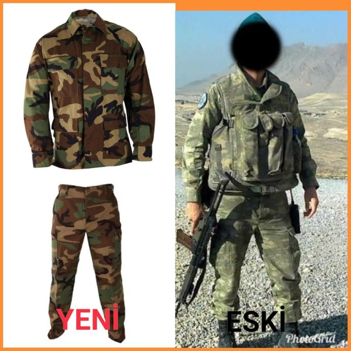 TSK Kamuflaj değişimi yapıyor gördünüzmü?