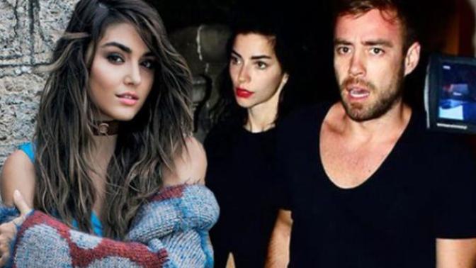 Hande Bazlama rölünde! Erçel, rol aldığı diziden paylaşılan resimde, Bazlama'ya benzetildi. Tosun Paşa gibi mi sizce?