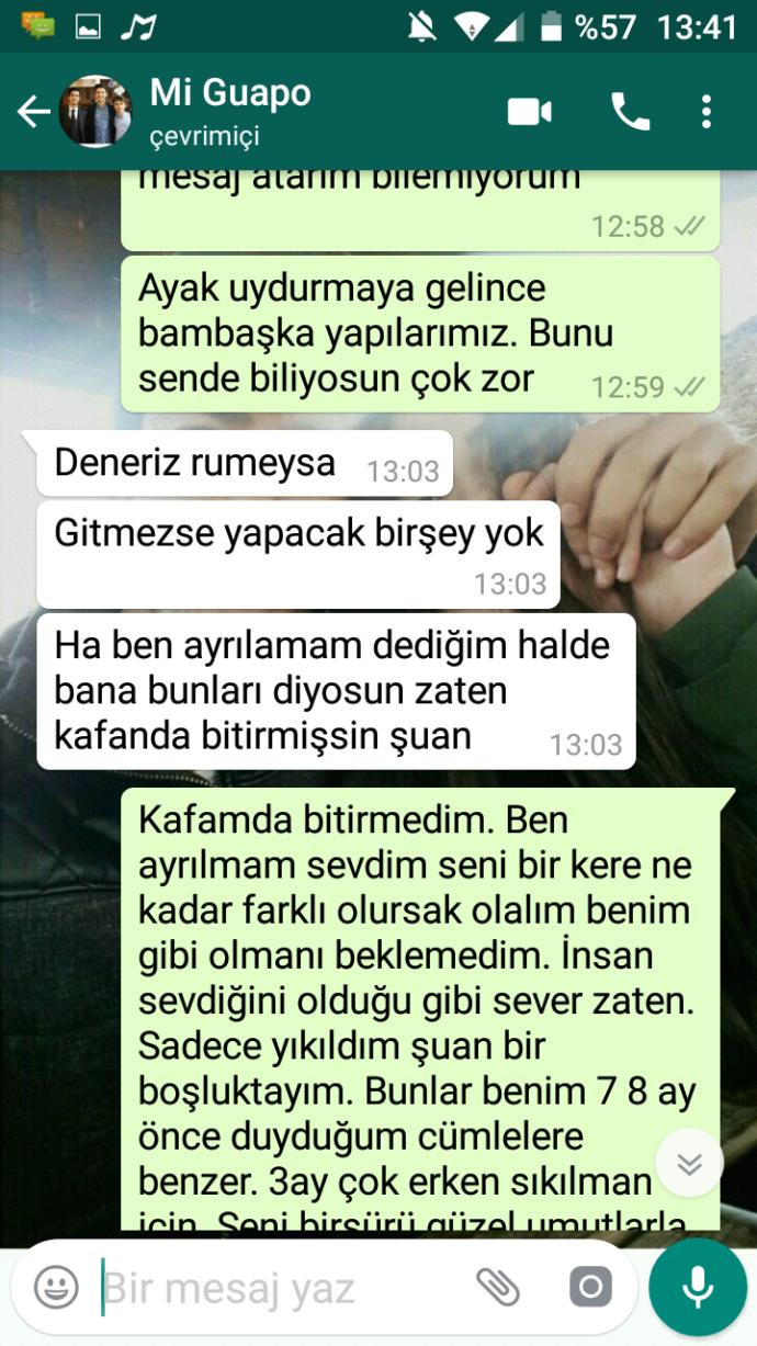 Şu konuşmalara bakar mısınız canım çok yanıyor?