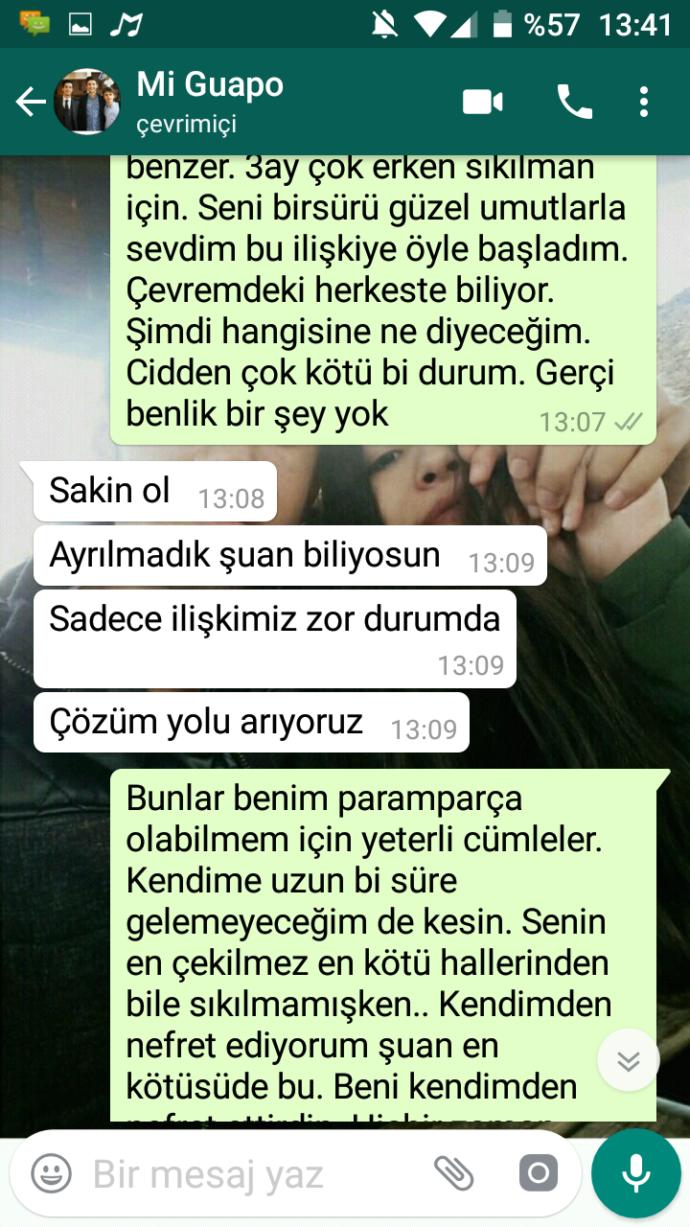 Şu konuşmalara bakar mısınız canım çok yanıyor?