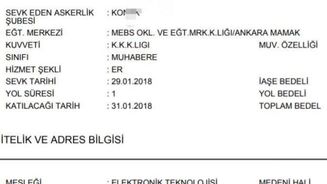 Askerlik yapanlar baksın lütfen?