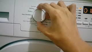 Arçelik 6103 model çamaşır makinasına nasıl reset atılır?