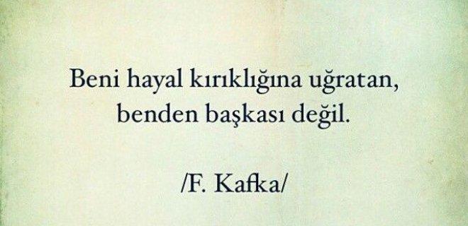 Sizi hayal kırıklığına çevrenizdeki insanlar mı uğratıyor yoksa hayal kırıklığınızın sebebi kendiniz misiniz?