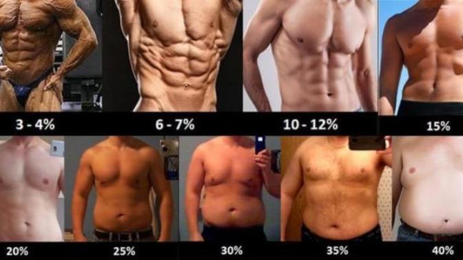 Kızlar Bir Erkekte Yağ Oranı %'de kaç olmalı?