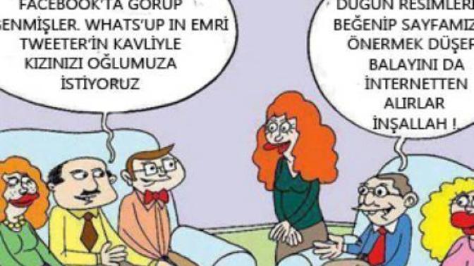 İnternetle tanışıp evlenenler varmı?