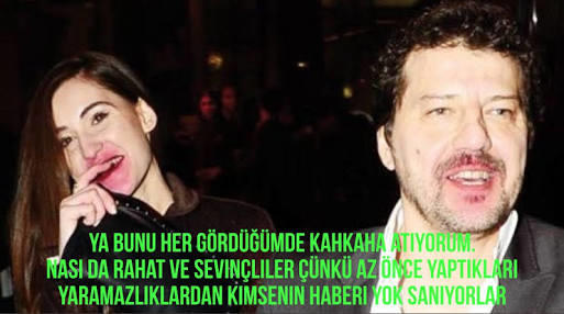 Ruj izi yanakta mı güzel duruyo gömlekte mi?