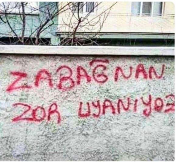 Zabagnan zor mu uyanıyoruz??