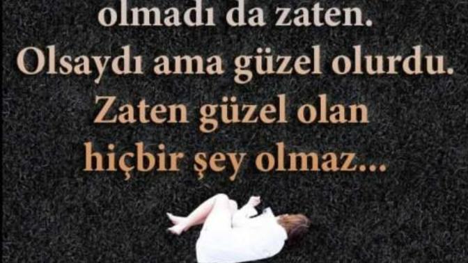 Güzel olan her şey bir gün biter mi?