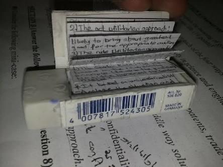 Okul hayatınız boyunca kopya çekmek konusunda yetenekli arkadaşlarınız var mıydı?