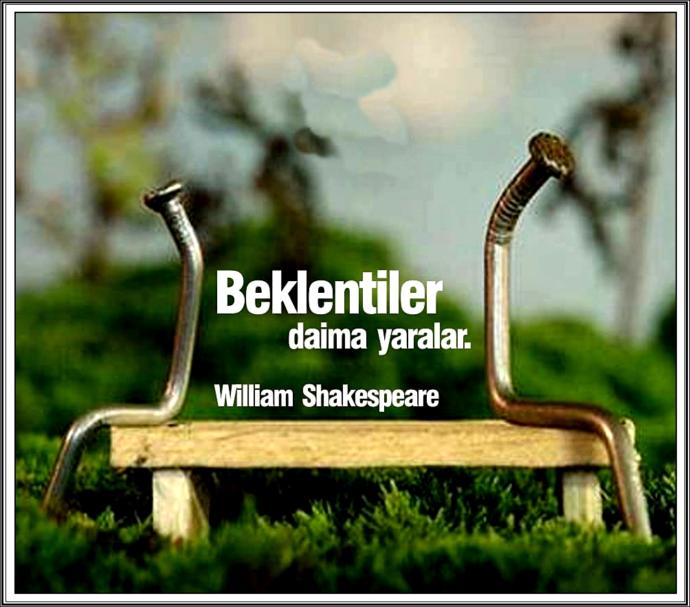Beklentiler insanı sadece üzüyorsa neden insanlar beklentiler içine girer, oldukları gibi kendi yolunda yaşamak çok mu zor?