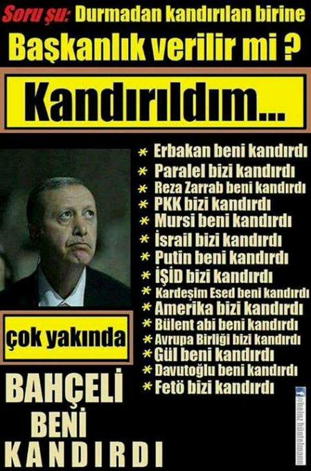 "Erdoğan'ı Kandıranlar" listesinin gittikçe kabarması hakkında ne düşünüyorsunuz?