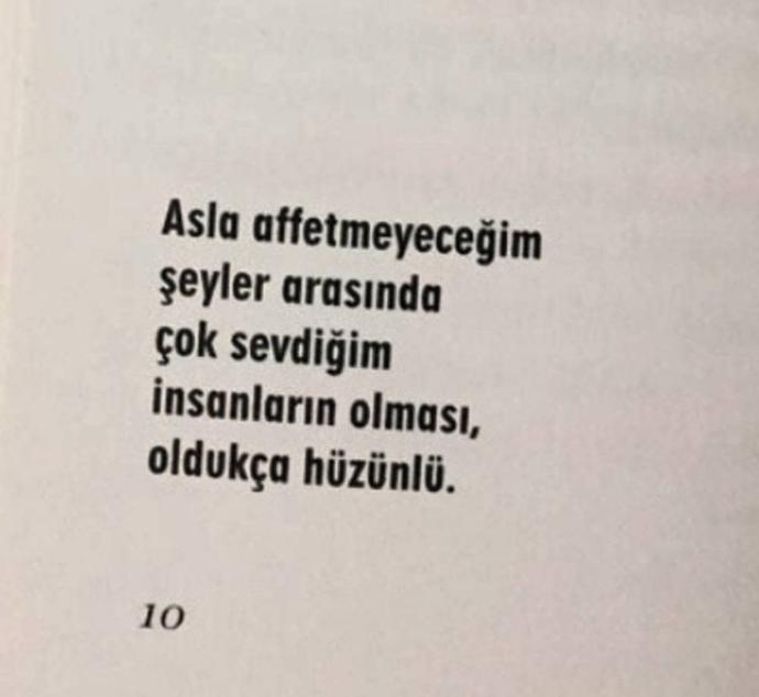 Asla affetmeyeceğiniz şeyler arasında en sevdikleriniz var mı ? 