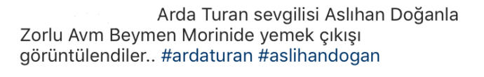 Şu Aslıhan Doğan, Arda Turan’dan boynuzu yiye yiye neden doymadı?
