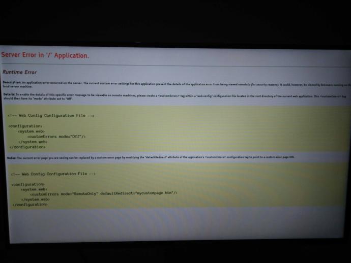 Error nasıl geçer??