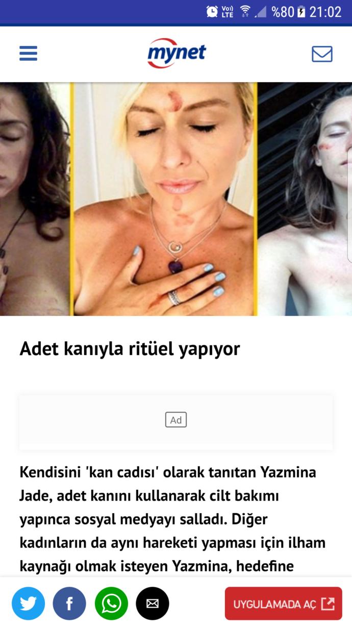 Adet kaniyla rituel yaparmiydiniz ?