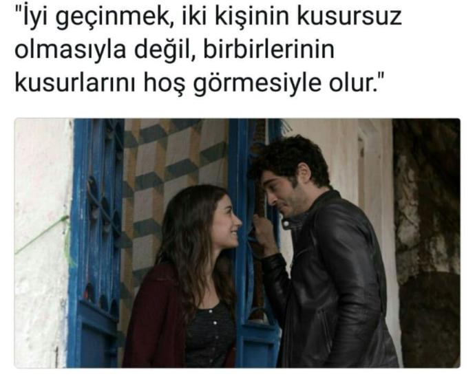 '' İyi geçinmek, İki Kişinin Kusursuz Olmasıyla Değil, Birbirlerinin Kusurlarını Hoş Görmesiyle Olur. '' Sözü Sizce Doğru mu? 