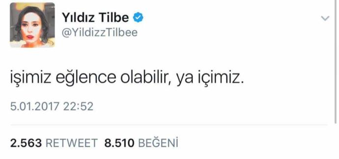 En sevdiğiniz 🌟 Tilbe sözü?