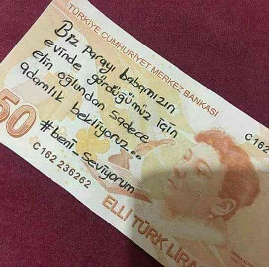 Kadınlara para göz diyenler, bu paraya iyi bakarlar mı??