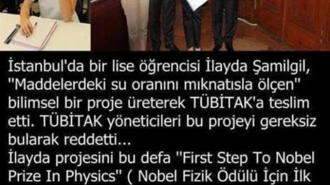 Tubitak'ın Gereksiz Dediği Ödül Yabancı Bilim Yarışmasında Birinci Seçildi , ne düşünüyorsunuz?