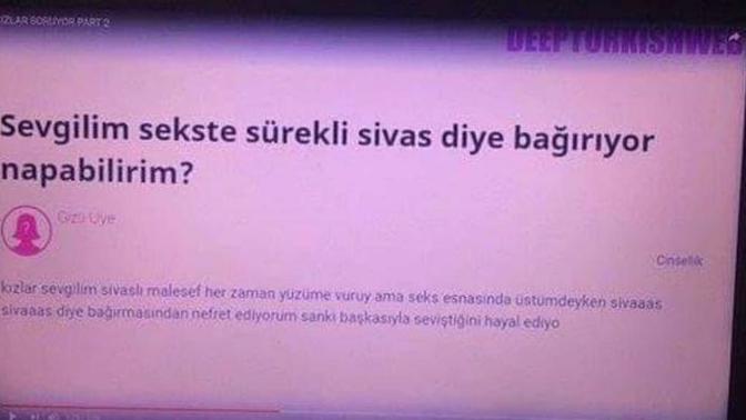 Allah aşkına kim sordu bunu?