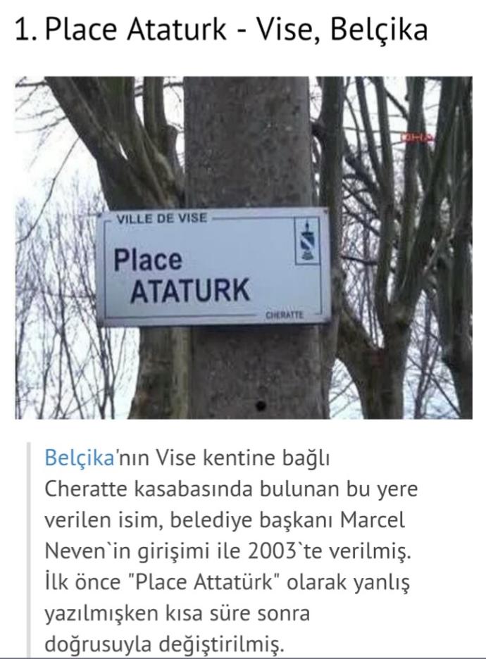 İsrail dahil Avrupa , Asya Devletlerin de Atatürk Anıtı Bulunurken Tek bir Müslüman Arap Ülkesinde Anıt neden Yok Bu mu Kardeşlik?