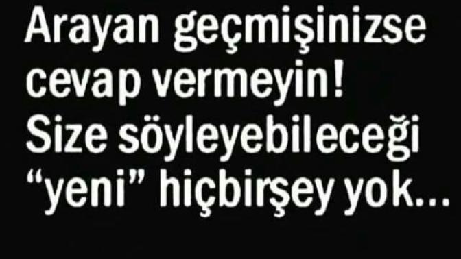 Geçmişi sildiniz mi?