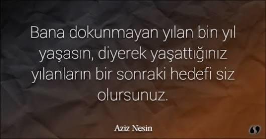 Ucunun size dokunmuyor olması, haksızlıklar karşısında susmanızı mı gerektirir?