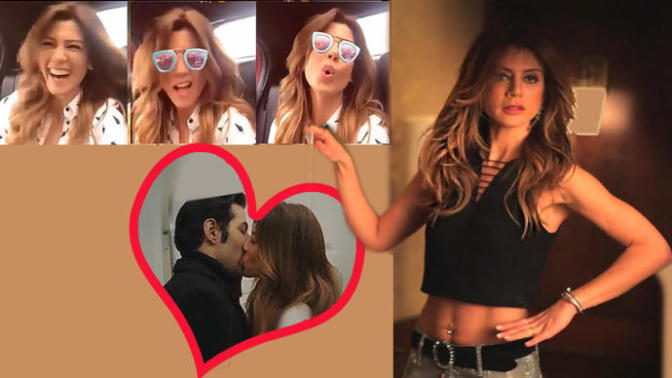 Gel gör beni aşk neyledi! Gökçe Bahadır'ın mutlu paylaşımlarını görenler, Mert Fırat'la öpüştü böyle oldu dediler. Sizce de öyle mi?