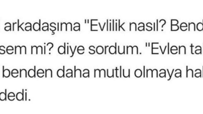 Evlenmekten korkuyor musun?