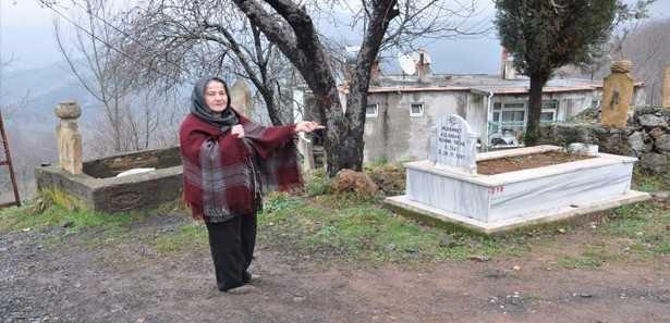 Evinizin bahçesi mezar olsa yaşar mısınız??