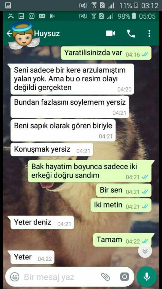 Hayatimda ilk defa bu kadar uzuldum ağır sözler dimi ??