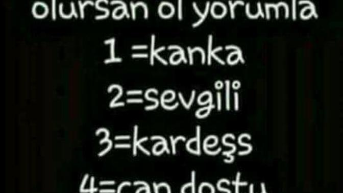 Benimle ne olmak isterdin?