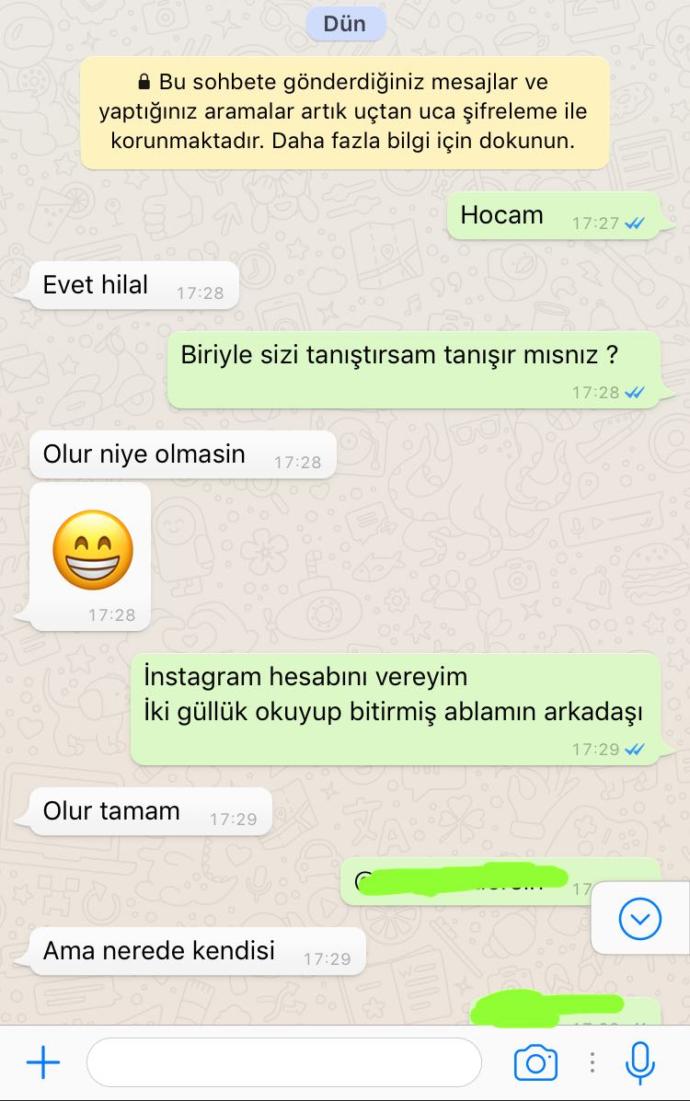 Erkekler, Lise hocamı bir kızla tanıştımaya kalktım sizce yanlış mı yaptım ?