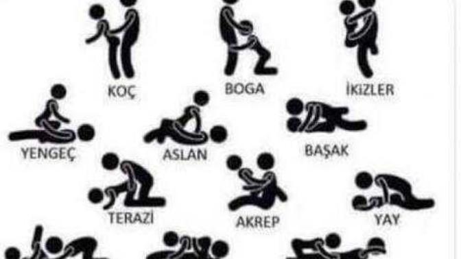 Burcunuza gore kamasutra pozisyonu sizin de alakadar oldugunuz pozsiyon mu?