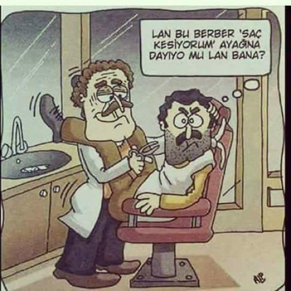 Günümüzün en önemli problemi olan ''berber dayaması ''  sizin de başınıza geliyor mu :D ?