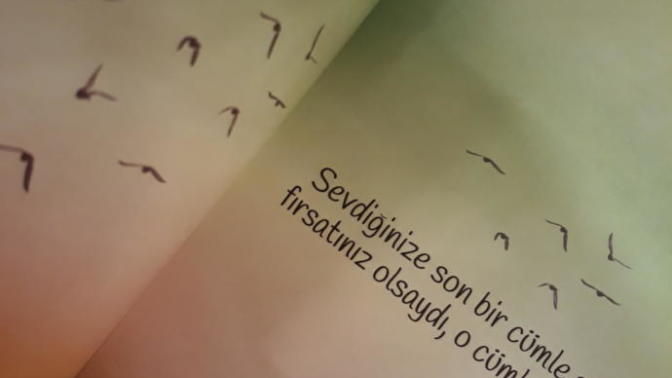 Sevdiğinize son bir cümle söyleme fırsatınız olsaydı, o cümle ne olurdu?