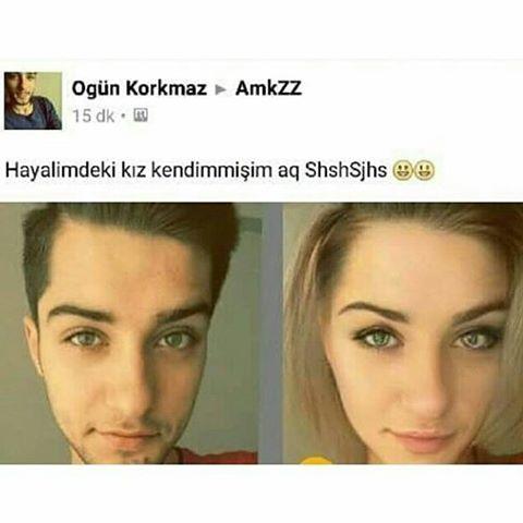 Faceapp ta kendinizi karşı cinse döndürdünüz mü 😂 ?